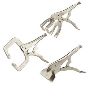 Capri Tools 3-Piece Locking Welding Clamp Set