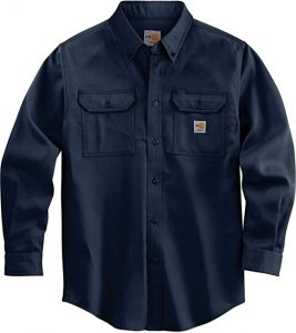 Carhartt Men’s Flame Resistant Lightweight Twill Shirt