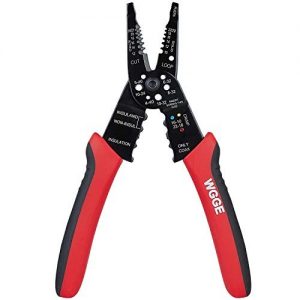 WGGE WG-015 Professional Crimping Tool, Wire Stripper and Cutter